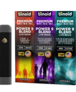 Binoid Power 9 Blend Disposable 3 Pack Combo | 3g