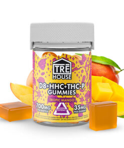 TRĒ House D8 + HHC + THC-P Gummies | 700mg